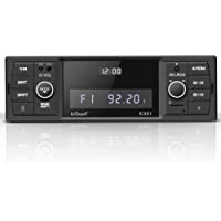 Radio Coche Autoradio Bluetooth Coche RDS ieGeek- 4X60W Soporta FM-Am-Extra Bass-WAV-AUX--WMA-MP3-USB-SD-Control Remoto…